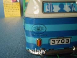 Masudaya Modern Toys Tin Toy Car Volkswagen Bus WithBOX