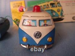 Masudaya Modern Toys Tin Toy Car Volkswagen Bus WithBOX