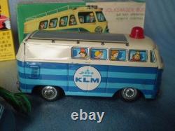 Masudaya Modern Toys Tin Toy Car Volkswagen Bus WithBOX