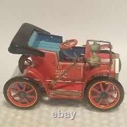 Masudaya Modern Toys Vintage Classic Red Car No. 376799 as is