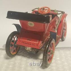 Masudaya Modern Toys Vintage Classic Red Car No. 376799 as is