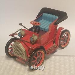 Masudaya Modern Toys Vintage Classic Red Car No. 376799 as is