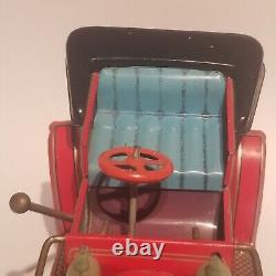 Masudaya Modern Toys Vintage Classic Red Car No. 376799 as is