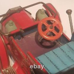 Masudaya Modern Toys Vintage Classic Red Car No. 376799 as is