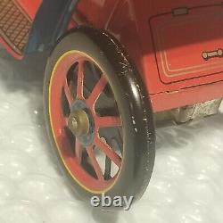 Masudaya Modern Toys Vintage Classic Red Car No. 376799 as is