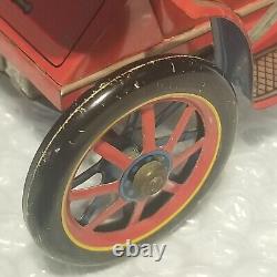 Masudaya Modern Toys Vintage Classic Red Car No. 376799 as is