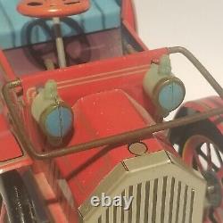 Masudaya Modern Toys Vintage Classic Red Car No. 376799 as is