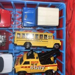 Matchbox Hot Wheels Diecast Car Lot 24 Car Case Vintage Toy Cars REAL Collection