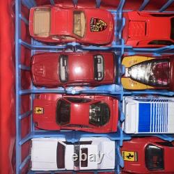 Matchbox Hot Wheels Diecast Car Lot 24 Car Case Vintage Toy Cars REAL Collection
