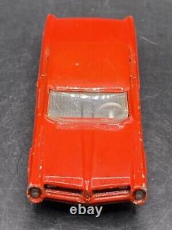 Matchbox Lesney #22c Pontiac GP Sports Coupe In Red with Original Box VTG Toy