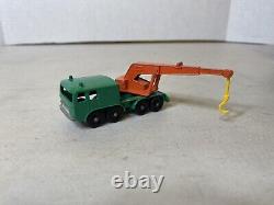 Matchbox Lesney vintage toy car box 8-Wheel Crane No. 30, 47B35