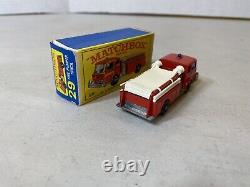 Matchbox Lesney vintage toy car box Fire Pumper Truck No. 29, 46B35