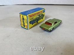 Matchbox Lesney vintage toy car box Mercury Cougar No. 62, 20B73