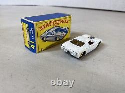 Matchbox lesney vintage toy car box Ford GT Racer No. 41, 42B51