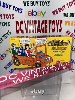 Mattel 1977 The Archies Jalopy Toy Car Unused In Box Mib Vintage Nos Store Stock