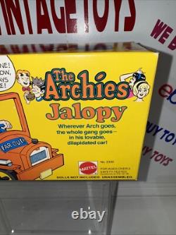 Mattel 1977 The Archies Jalopy Toy Car Unused In Box Mib Vintage Nos Store Stock