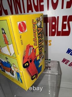 Mattel 1977 The Archies Jalopy Toy Car Unused In Box Mib Vintage Nos Store Stock
