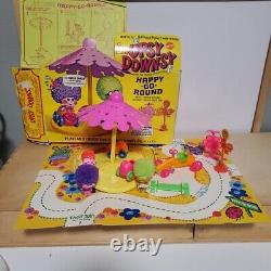 Mattel Upsy Downsy Dolls'Happy Go Round' Lot near complete With Bonus Car withbox