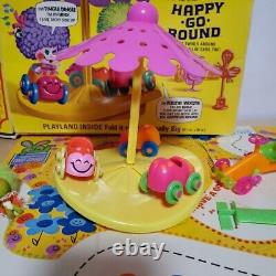 Mattel Upsy Downsy Dolls'Happy Go Round' Lot near complete With Bonus Car withbox