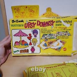 Mattel Upsy Downsy Dolls'Happy Go Round' Lot near complete With Bonus Car withbox