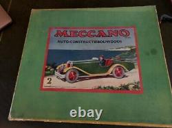 Meccano Constructor Car 2 with driver, boxed set