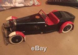 Meccano Constructor Car No 1 Pre War Rare Black And Red Clockwork