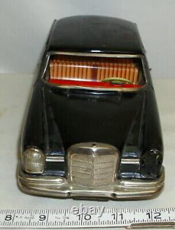 Mercedes Benz 220s Four Door Car Tin Friction Toy Car With Lift By Sss Of Japan
