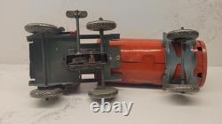 Mettoy Tinplate Windup International Oil Lorry Truck Tanker Works