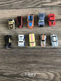 Micro Machines Galoob Lot 3 City Scenes WithBoxes 20 Cars/Trucks 1980's VTG Toy