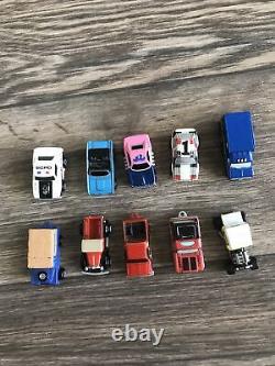 Micro Machines Galoob Lot 3 City Scenes WithBoxes 20 Cars/Trucks 1980's VTG Toy