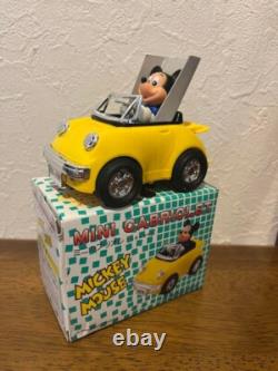 Mini Cabriolet Mickey Mouse Masudaya Toy Car WithBOX Out of Production valuables