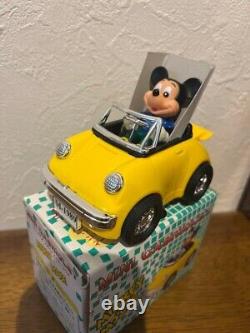 Mini Cabriolet Mickey Mouse Masudaya Toy Car WithBOX Out of Production valuables