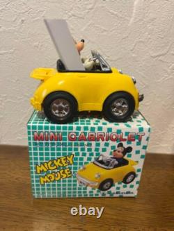 Mini Cabriolet Mickey Mouse Masudaya Toy Car WithBOX Out of Production valuables