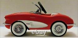 Mini Pedal Car Chevrolet Chevy Corvette Race Metal Body55TOO SMALL TO RIDE ON 57
