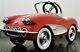 Mini Pedal Car Chevrolet Chevy Corvette Race Too Small For Child To Ride On