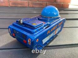 Modern Toys Japan Tinplate Space Planet Tank Excellent Working Rare