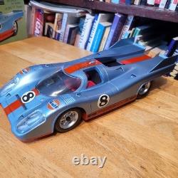 NICE SCHUCO ELEKTRO BATTERY OPERATED PORSCHE 917 RACE CAR With BOX