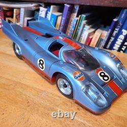 NICE SCHUCO ELEKTRO BATTERY OPERATED PORSCHE 917 RACE CAR With BOX
