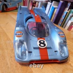 NICE SCHUCO ELEKTRO BATTERY OPERATED PORSCHE 917 RACE CAR With BOX
