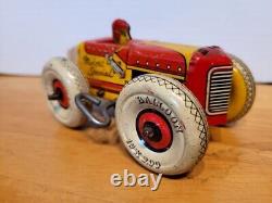 NICE VINTAGE 1930'S or 40'S MARX TIN LITHO WIND UP #2 MIDGET SPECIAL RACE CAR