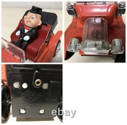 NOMURA TOY Vintage Electric Tin Toy Car SHAKING CLASSIC CAR Showa Retro