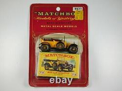 NOS Vtg Lesney Matchbox Yesteryear 1911 Daimler No Y13 Fred Bronner Blister Pack