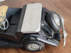 Nice Vintage 1950's Doepke Model Toys MG MT Roadster Black Complete