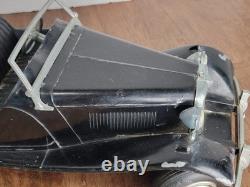 Nice Vintage 1950's Doepke Model Toys MG MT Roadster Black Complete