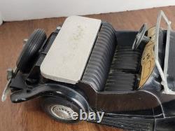 Nice Vintage 1950's Doepke Model Toys MG MT Roadster Black Complete