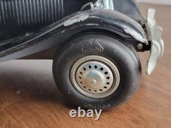 Nice Vintage 1950's Doepke Model Toys MG MT Roadster Black Complete