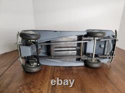 Nice Vintage 1950's Doepke Model Toys MG MT Roadster Black Complete