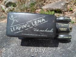 Nice Vintage Ferdinand Strauss Tin Windup Toy Car Leaping Lena 1920s