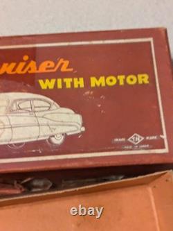 Nomura Toy Tin Toy Car Black Space Cruiser WithMotor