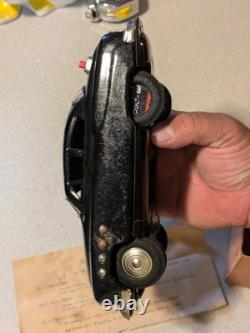 Nomura Toy Tin Toy Car Black Space Cruiser WithMotor